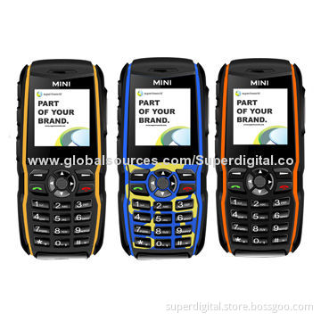 Dual-SIM Phones, Tri-proof Style, 1.44-inch Screen, Big Speaker, Open FM, Big Battery, WhatsApp